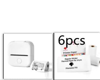 Portable Mini Thermal Label Printer Home Photo Printer Studoth Mini Label Printer Price Tagent Wrong Question Printer Blueto