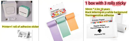 Portable Mini Thermal Label Printer Home Photo Printer Studoth Mini Label Printer Price Tagent Wrong Question Printer Blueto