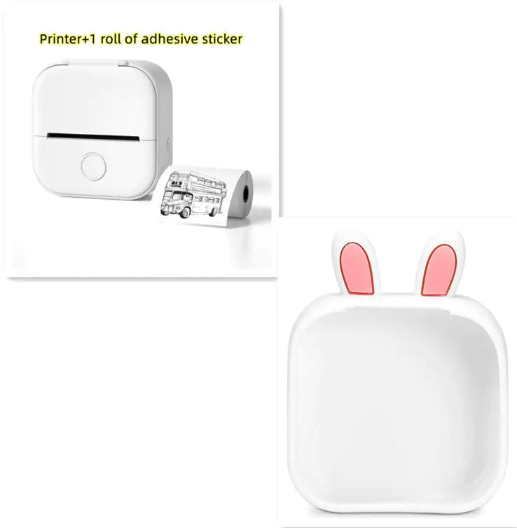 Portable Mini Thermal Label Printer Home Photo Printer Studoth Mini Label Printer Price Tagent Wrong Question Printer Blueto