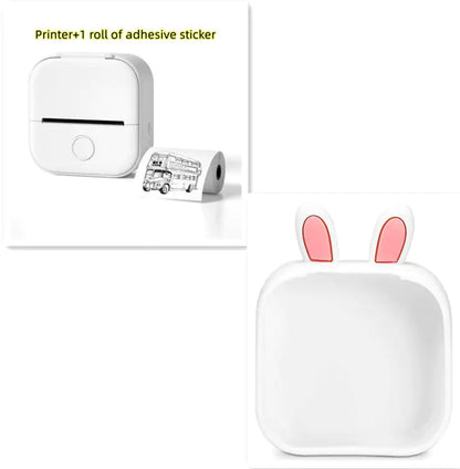 Portable Mini Thermal Label Printer Home Photo Printer Studoth Mini Label Printer Price Tagent Wrong Question Printer Blueto