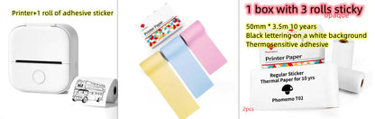 Portable Mini Thermal Label Printer Home Photo Printer Studoth Mini Label Printer Price Tagent Wrong Question Printer Blueto