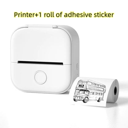 Portable Mini Thermal Label Printer Home Photo Printer Studoth Mini Label Printer Price Tagent Wrong Question Printer Blueto