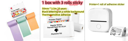 Portable Mini Thermal Label Printer Home Photo Printer Studoth Mini Label Printer Price Tagent Wrong Question Printer Blueto