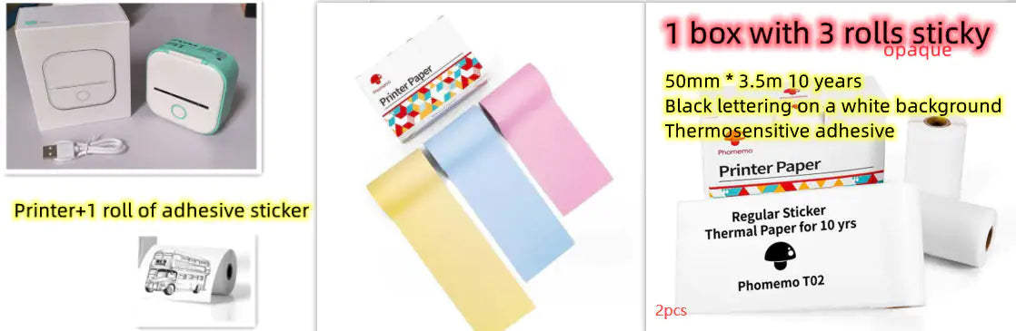 Portable Mini Thermal Label Printer Home Photo Printer Studoth Mini Label Printer Price Tagent Wrong Question Printer Blueto