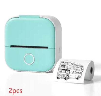 Portable Mini Thermal Label Printer Home Photo Printer Studoth Mini Label Printer Price Tagent Wrong Question Printer Blueto